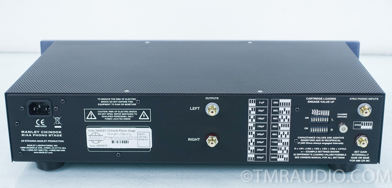 Manley Chinook RIAA Phono Stage (open box)