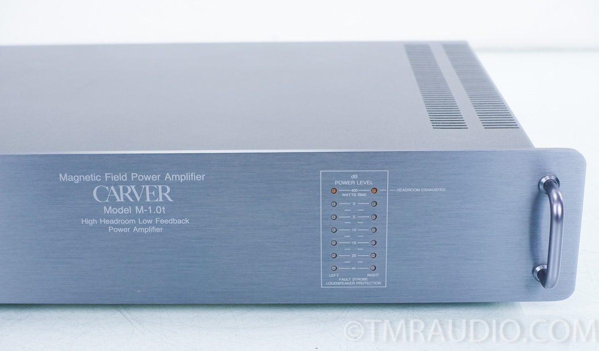 Carver M-1.0t Stereo Power Amplifier