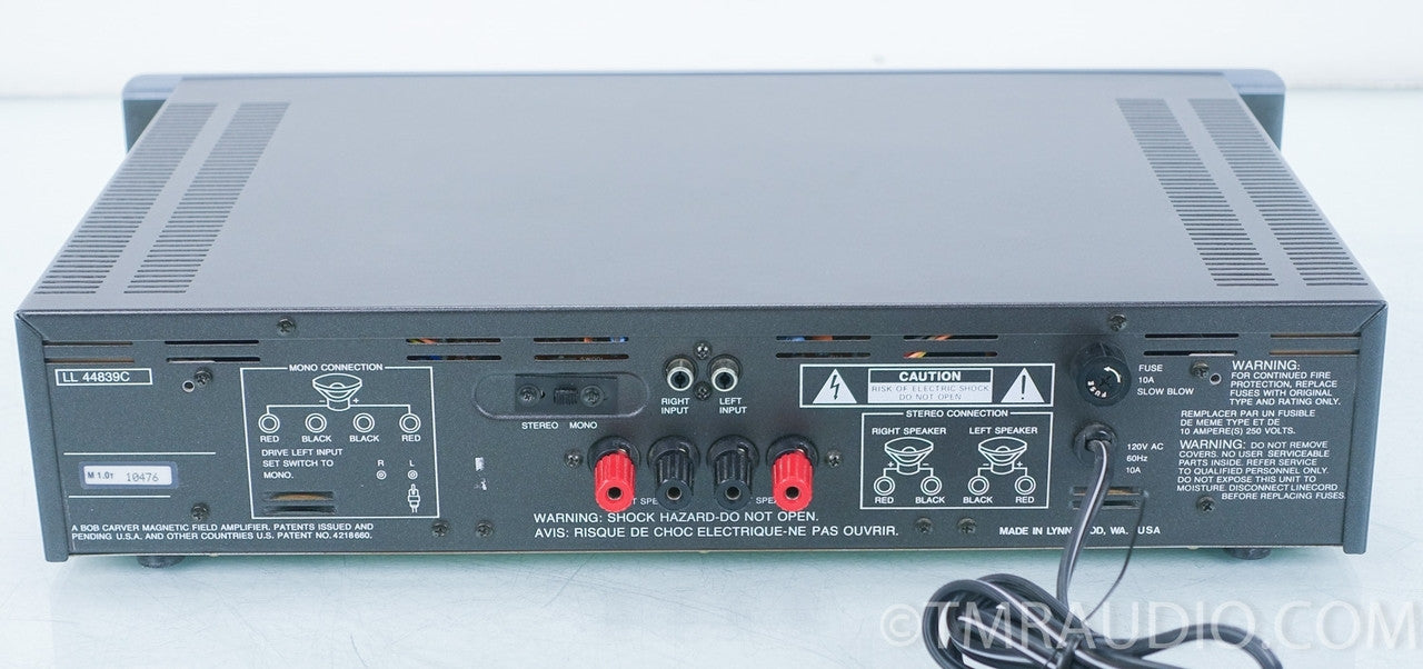 Carver M-1.0t Stereo Power Amplifier
