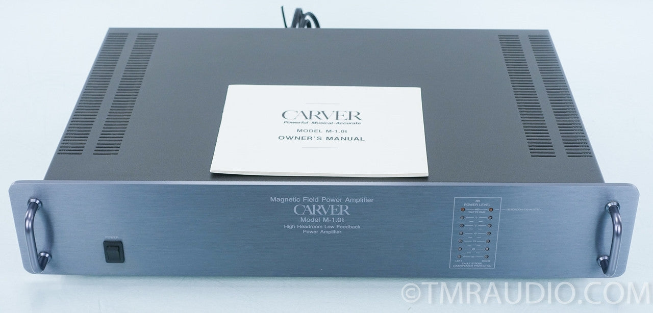 Carver M-1.0t Stereo Power Amplifier