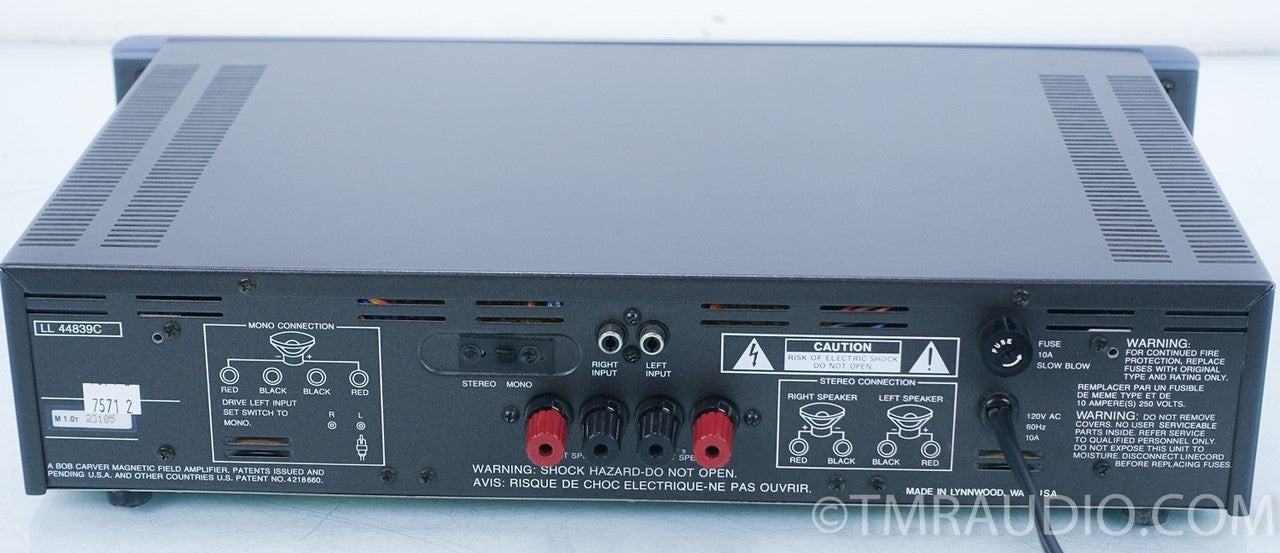 Carver M-1.0t Stereo Power Amplifier