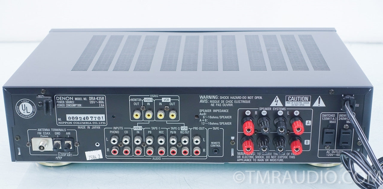 Denon DRA-435R AM / FM Stereo Receiver