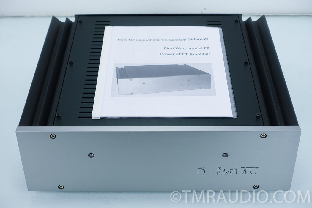 First Watt F3 Stereo Power Amplifier