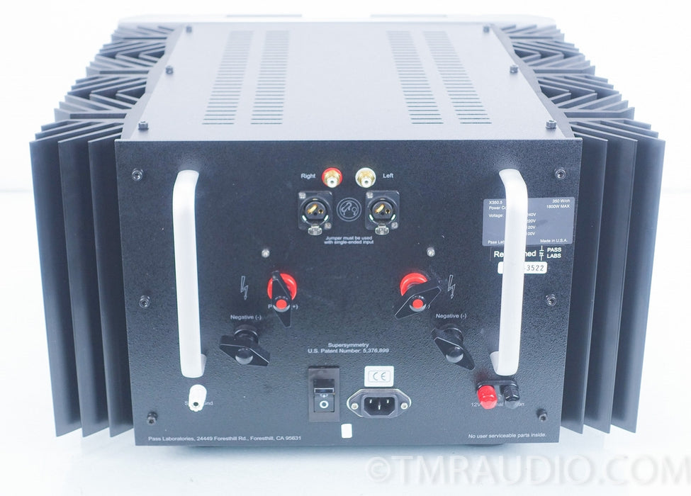 Pass Labs X350.5 Stereo Power Amplifier 1