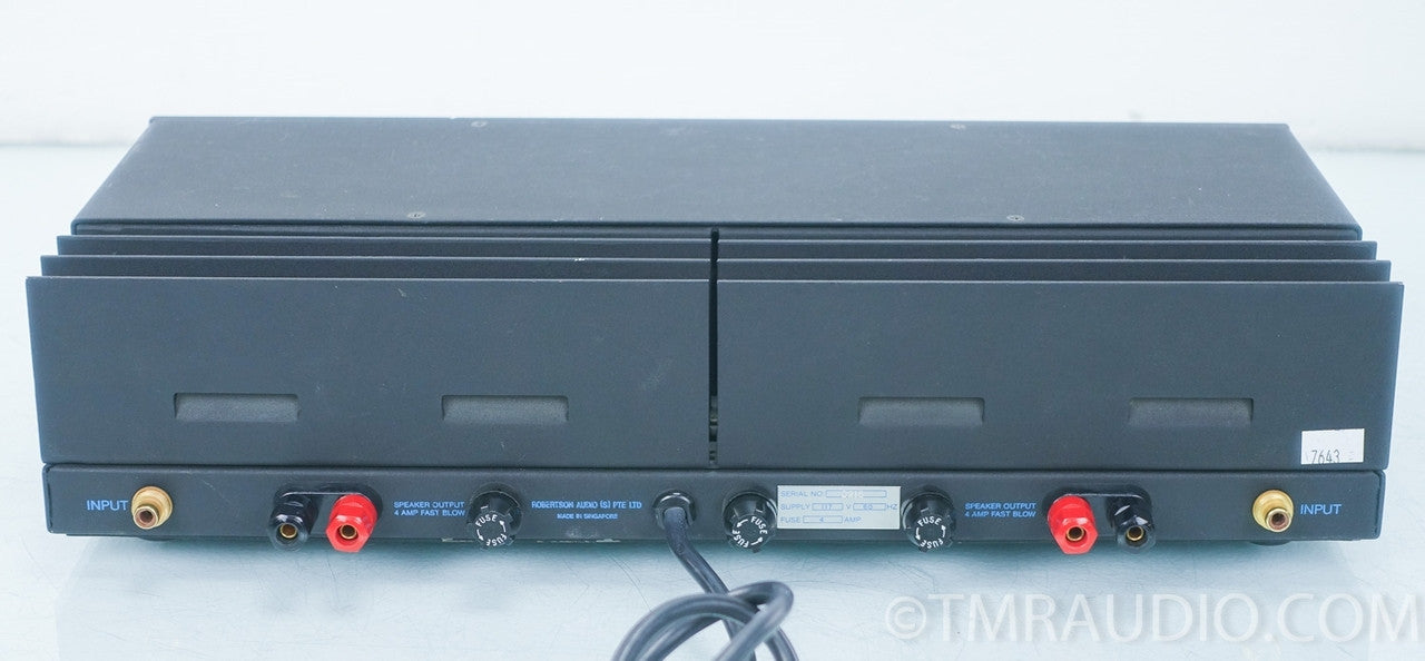 Robertson Audio Forty Ten Power Amplifier — The Music Room