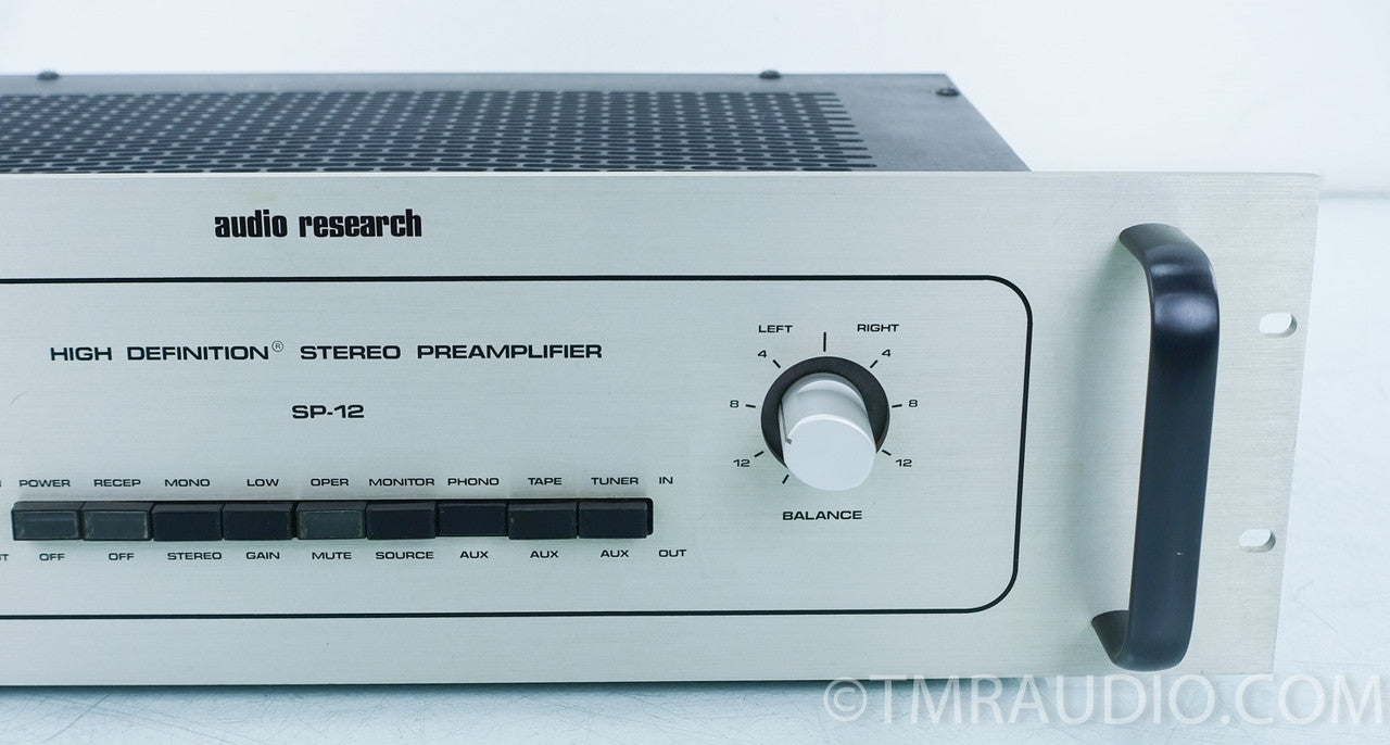 Audio Research SP-12 Tube Preamplifier / Preamp