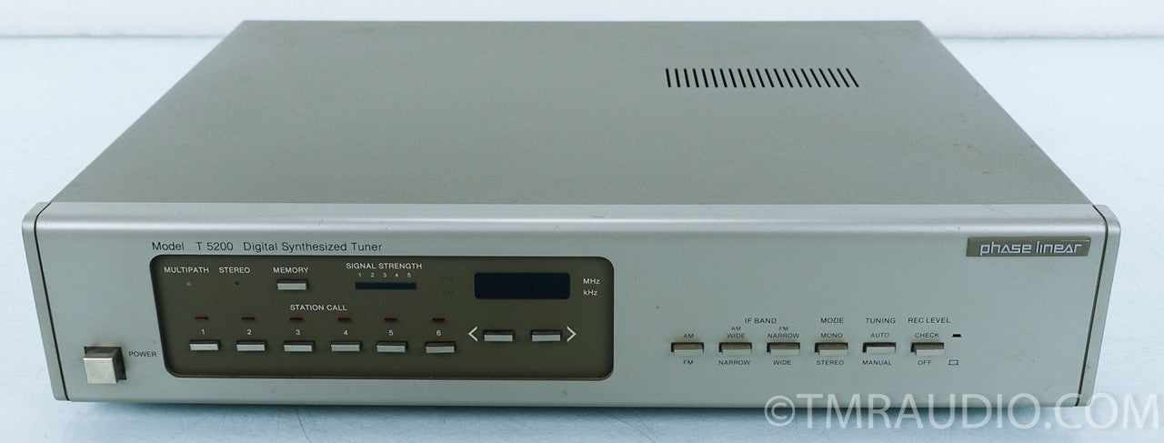 Phase Linear T 5200 Vintage AM / FM Tuner