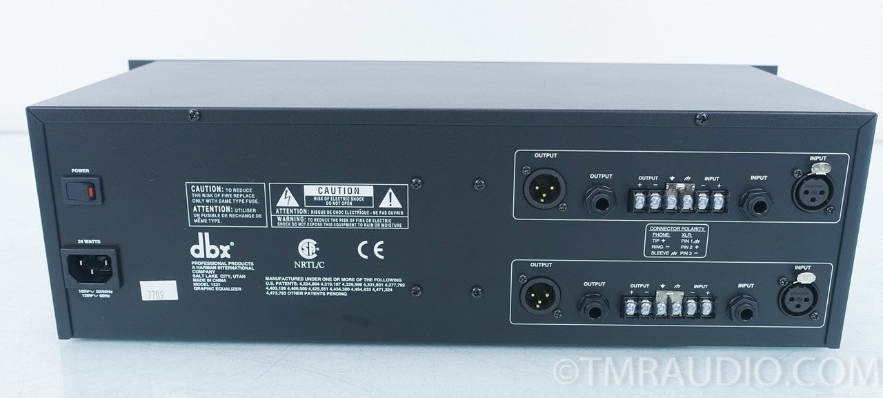 dbx 1231 Professional Rack-Mountable Graphic Equalizer