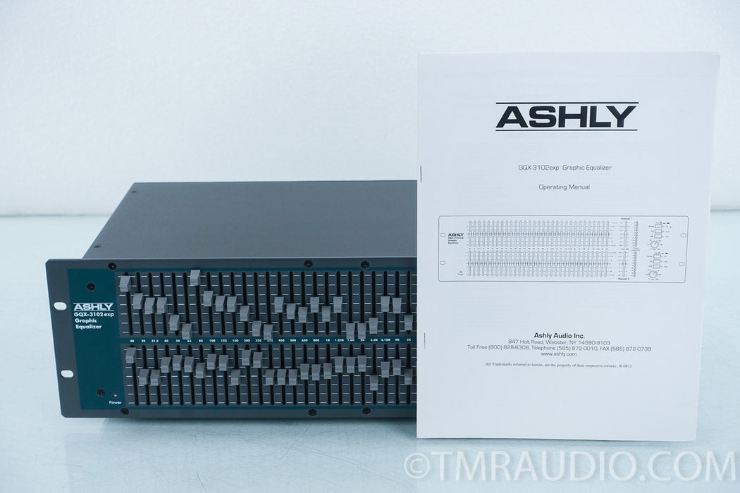Ashly GQX-3102exp Graphic Equalizer