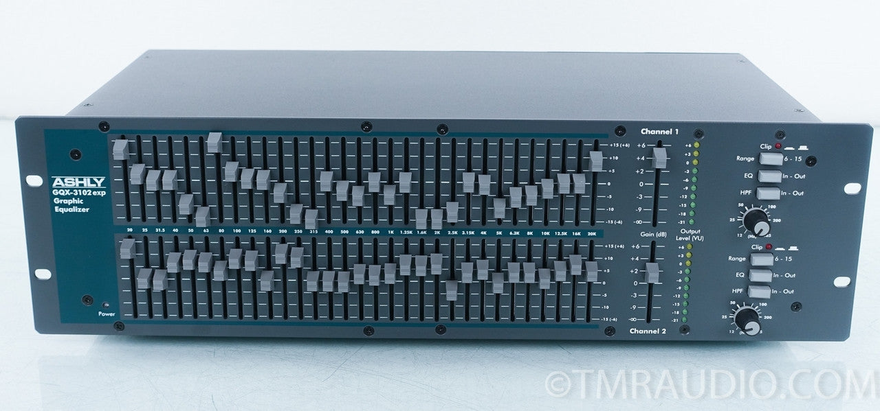 Ashly GQX-3102exp Graphic Equalizer