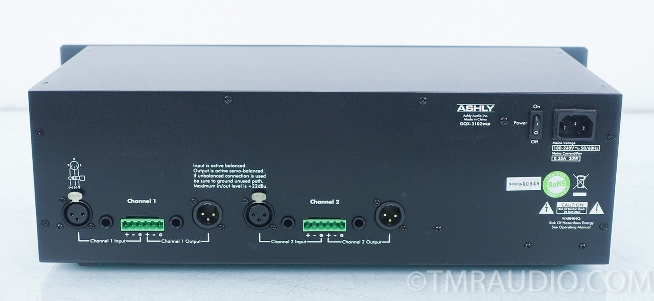 Ashly GQX-3102exp Graphic Equalizer