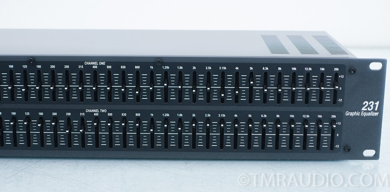 dbx 231 Professional Rack-mountable Graphic Equalizer