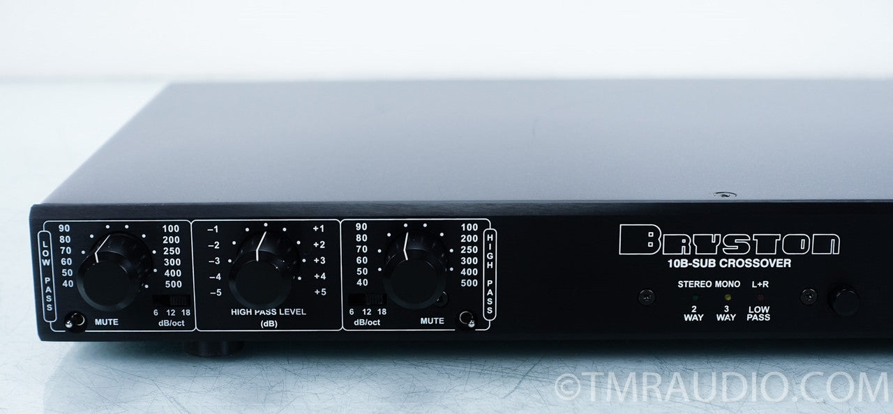 Bryston 10B-SUB Crossover