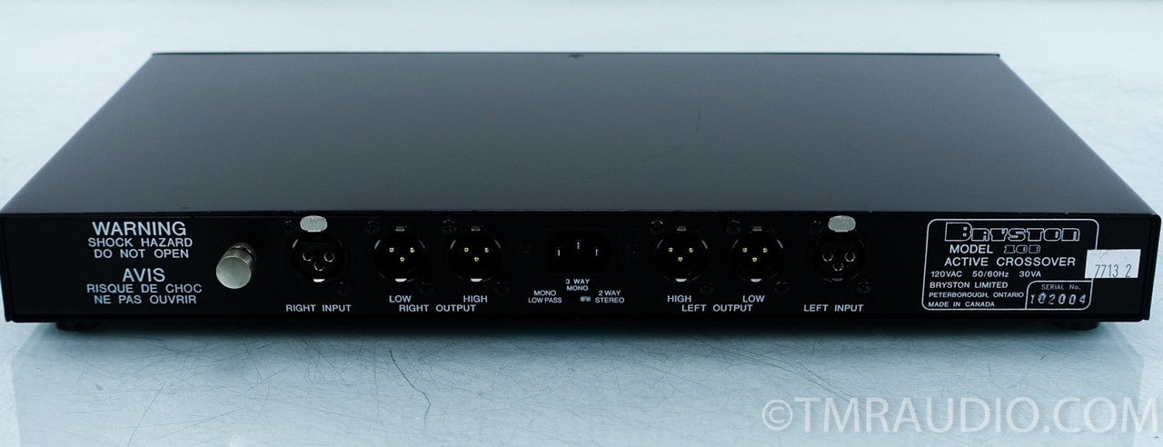 Bryston 10B-SUB Crossover