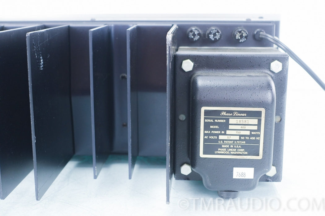 Phase Linear 400 Vintage Stereo Power Amplifier 1