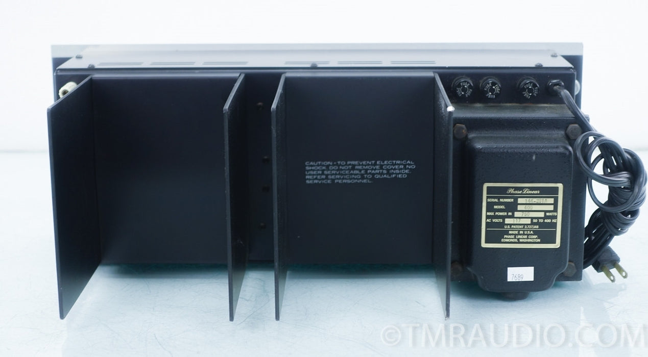 Phase Linear 400 Vintage Stereo Power Amplifier 1