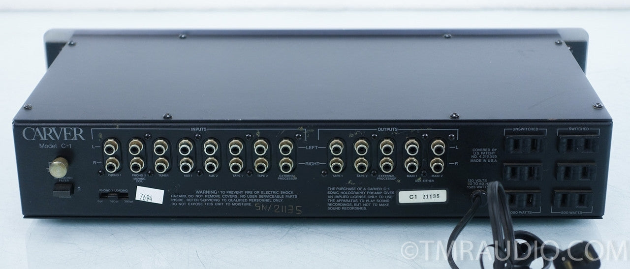 Carver C-1 Stereo Preamplifier
