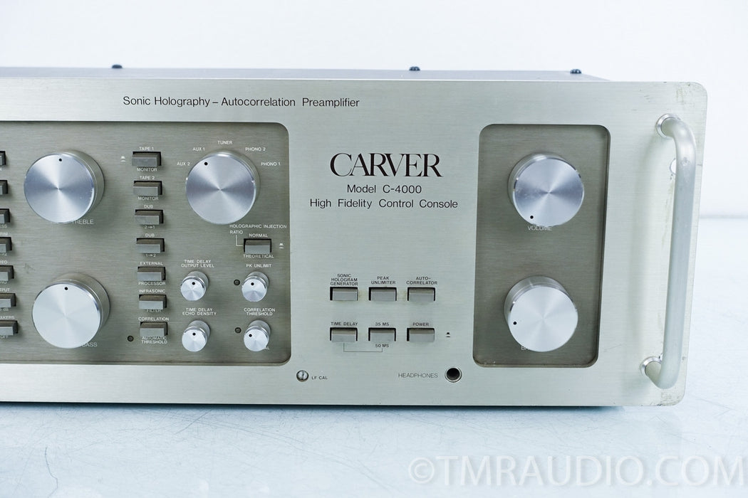 Carver C-4000 Vintage Stereo Preamplifier