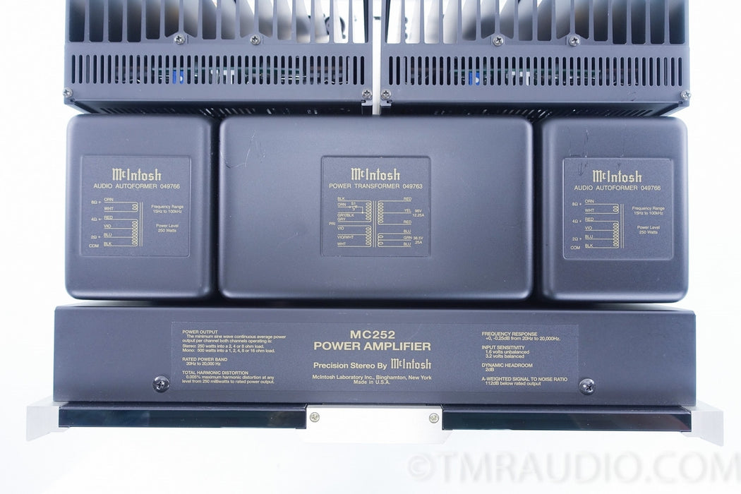 McIntosh MC252 Stereo Power Amplifier
