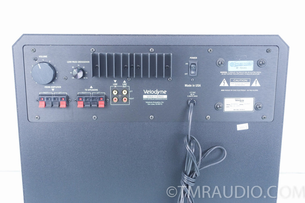 Velodyne F-1500 Servo 15" Powered Subwoofer