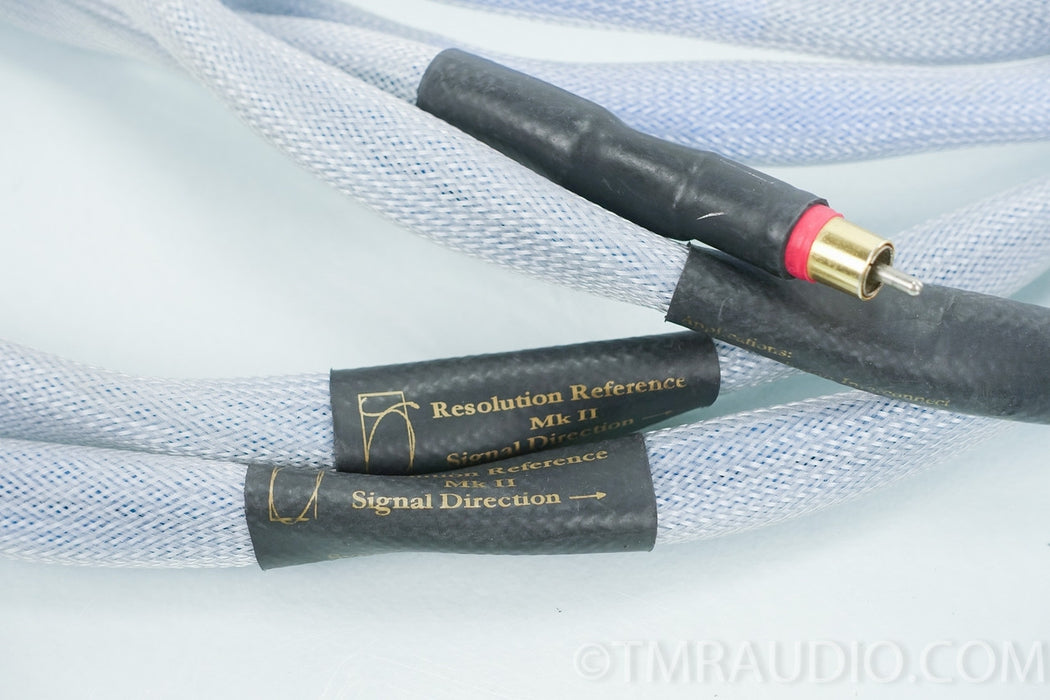 Synergistic Research Resolution Reference mk II RCA Cables