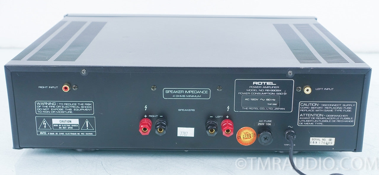 Rotel RB-990BX Stereo Power Amplifier 1