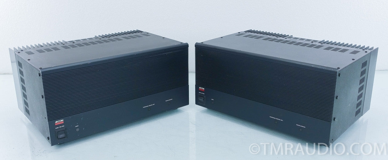 Adcom GFA-565 Mono Power Amplifiers
