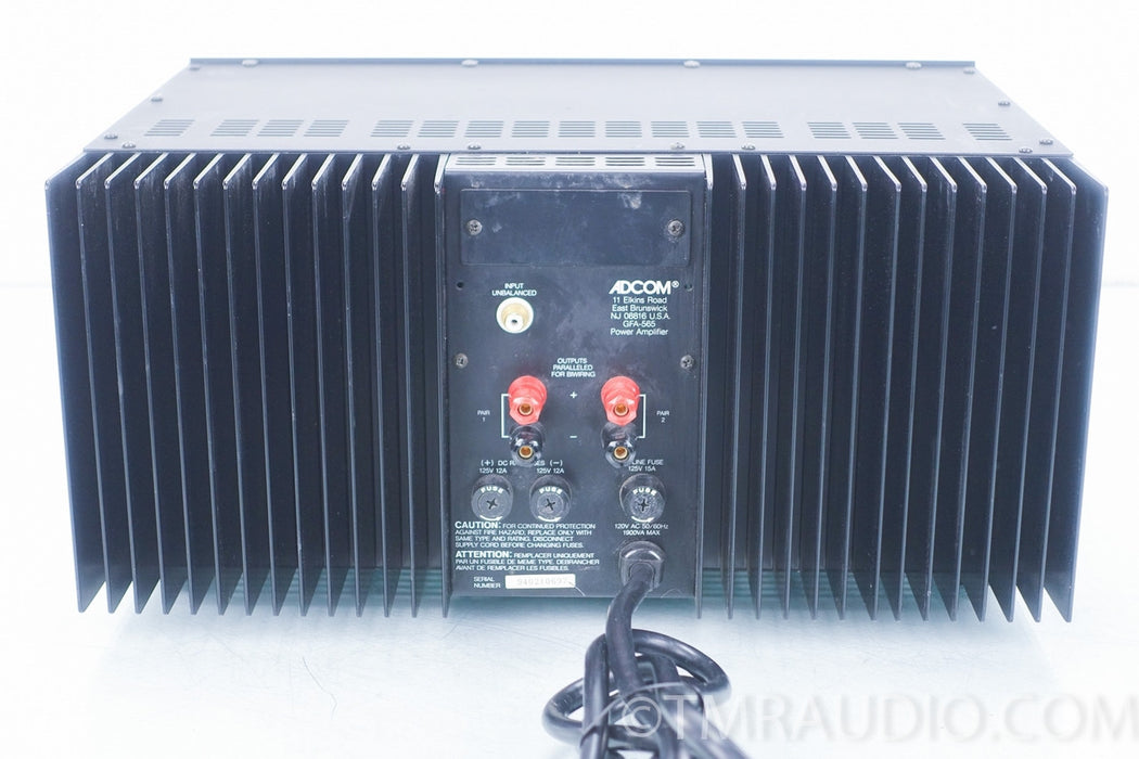 Adcom GFA-565 Mono Power Amplifiers