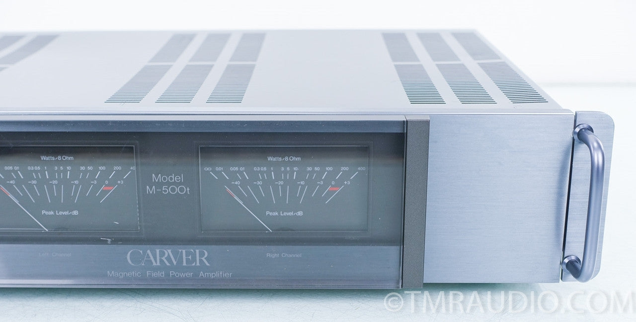 Carver M-500t Stereo Power Amplifier