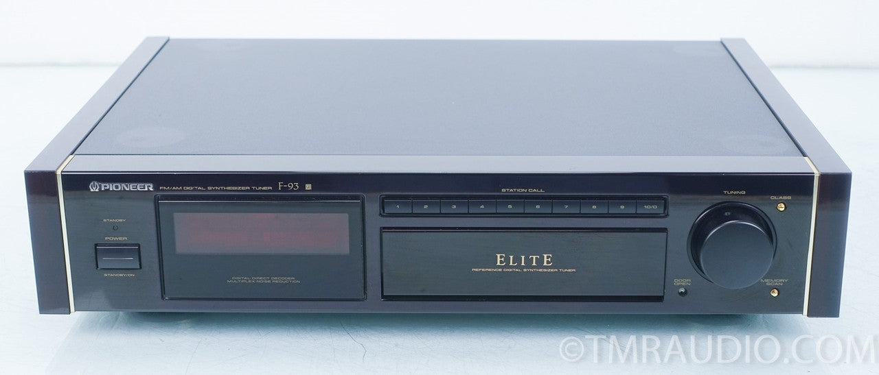 Pioneer Elite F-93 AM / FM Tuner — The Music Room