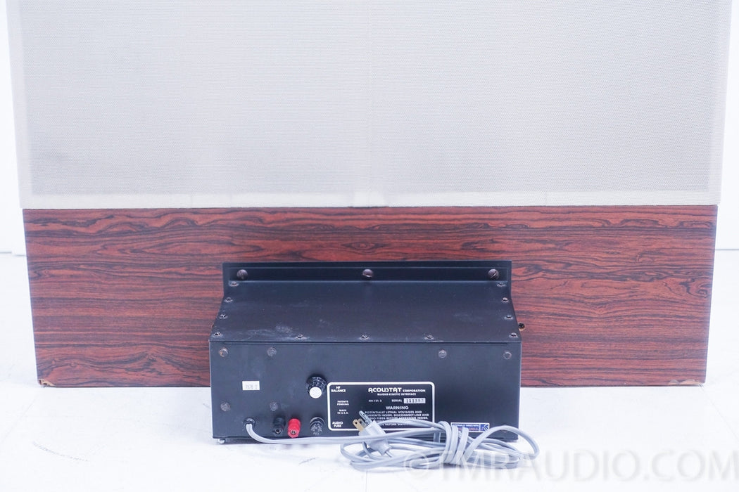Acoustat Model 4 Speakers w/ Mk 121-2