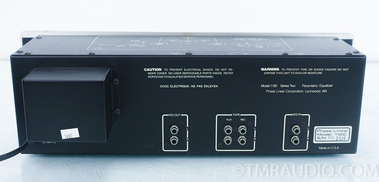 Phase Linear Model 1100 Series Two Vintage EQ / Parametric Equalizer