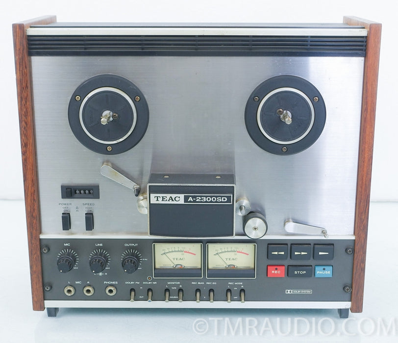 Teac A-2300SD Vintage Reel to Reel Tape Deck AS-IS