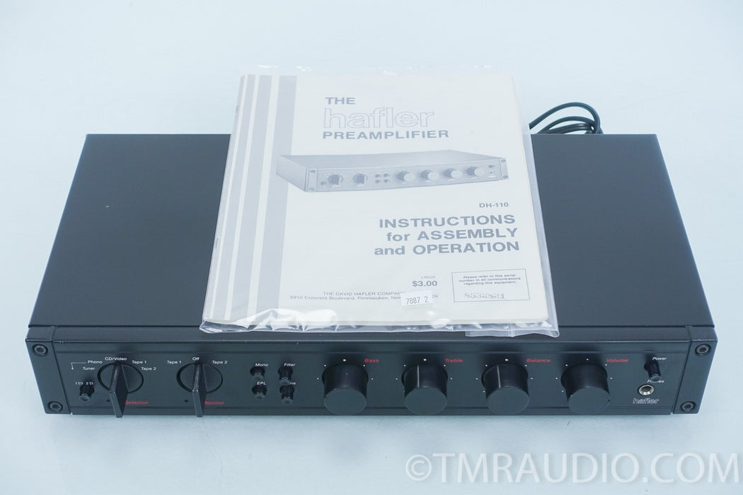 Hafler DH-110 Vintage Stereo Preamplifier