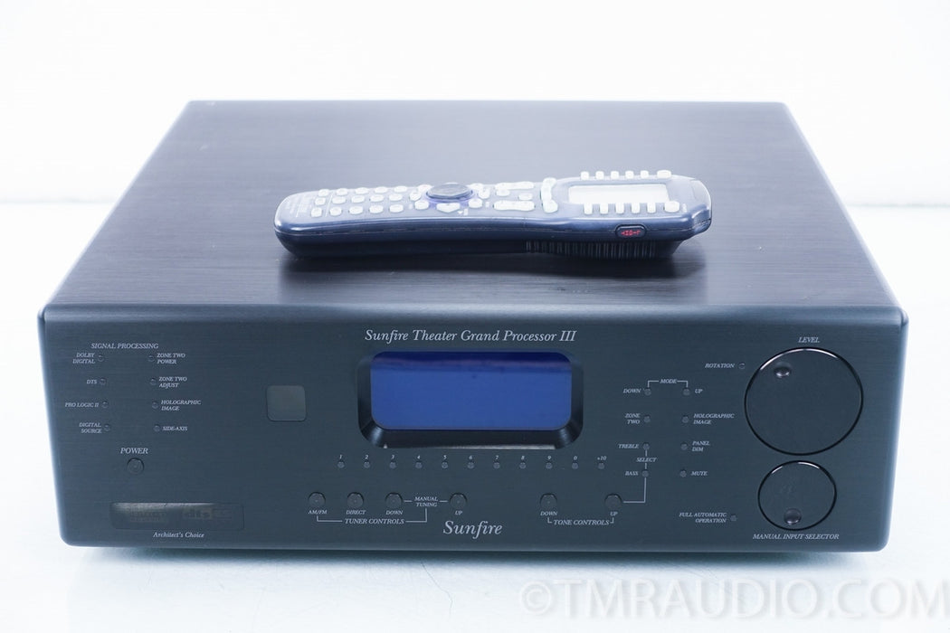 Sunfire Theater Grand III Surround Sound Processor