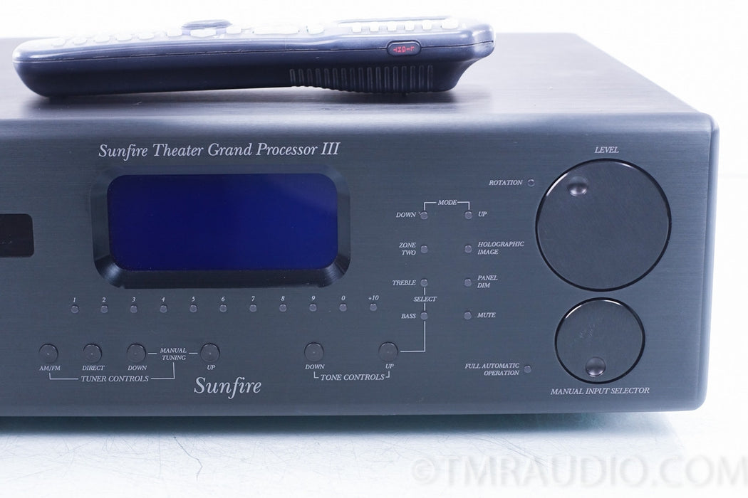 Sunfire Theater Grand III Surround Sound Processor