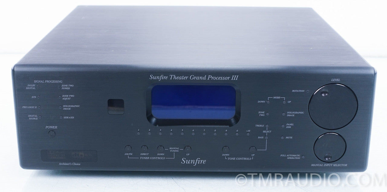 Sunfire Theater Grand III Surround Sound Processor