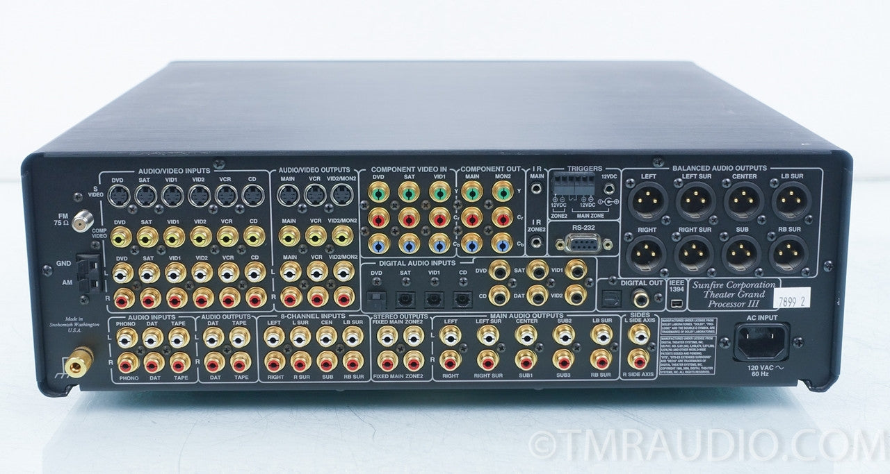 Sunfire Theater Grand III Surround Sound Processor