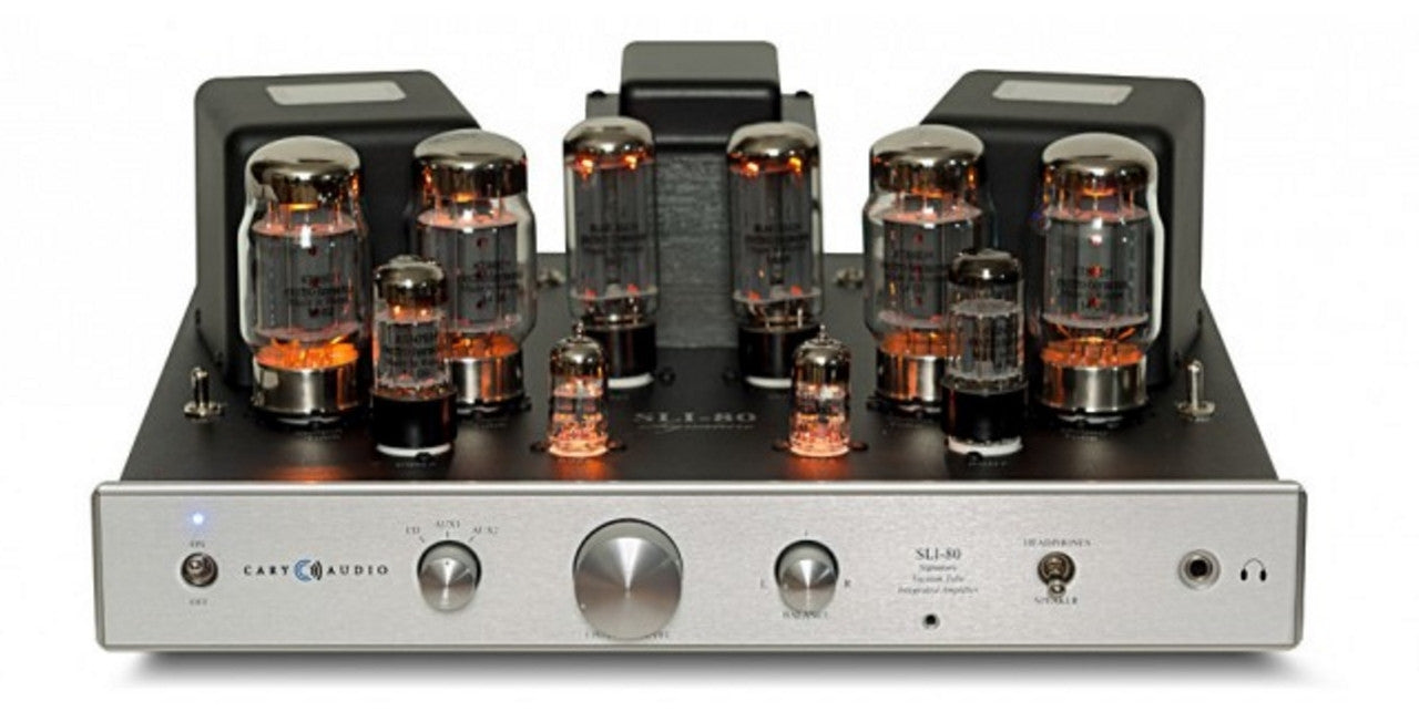 Cary SLI-80 Tube Integrated Amplifier Silver