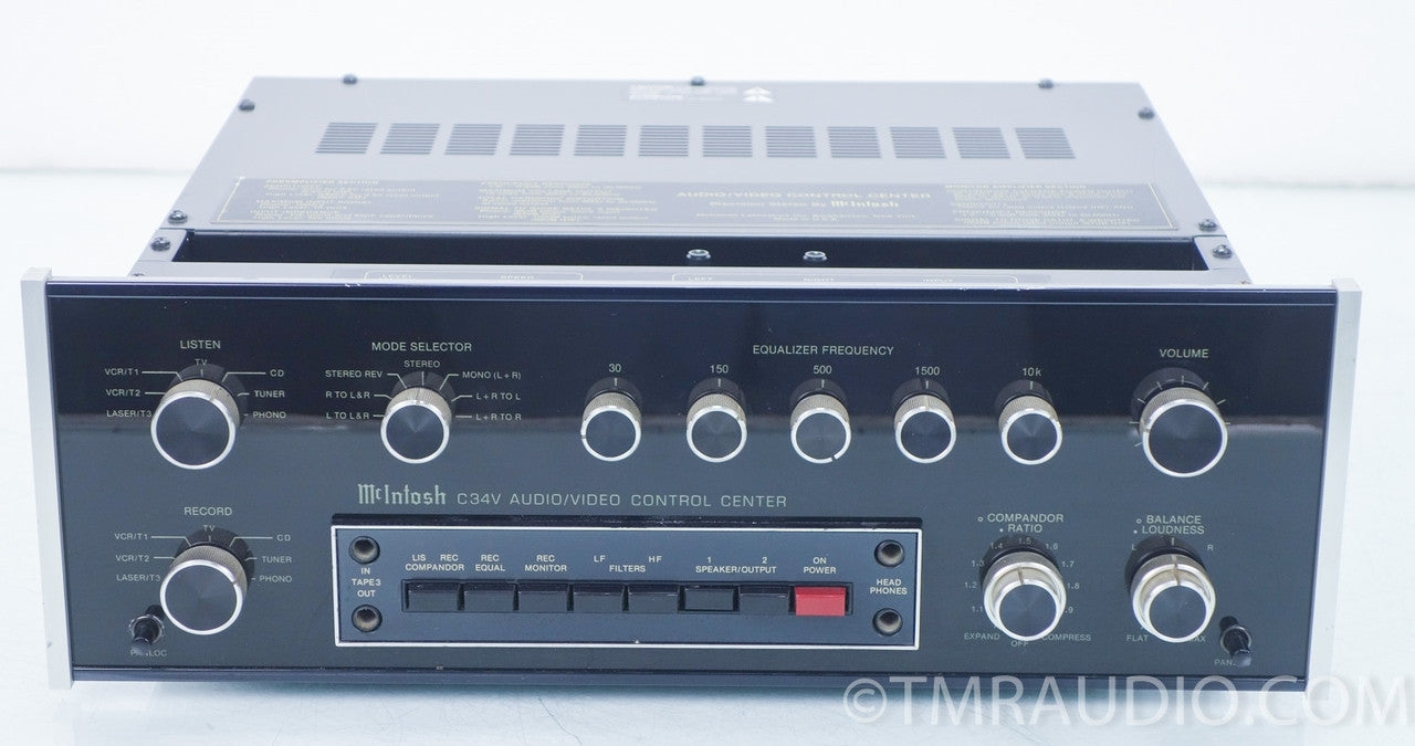 McIntosh C34v Stereo Preamplifier / Preamp