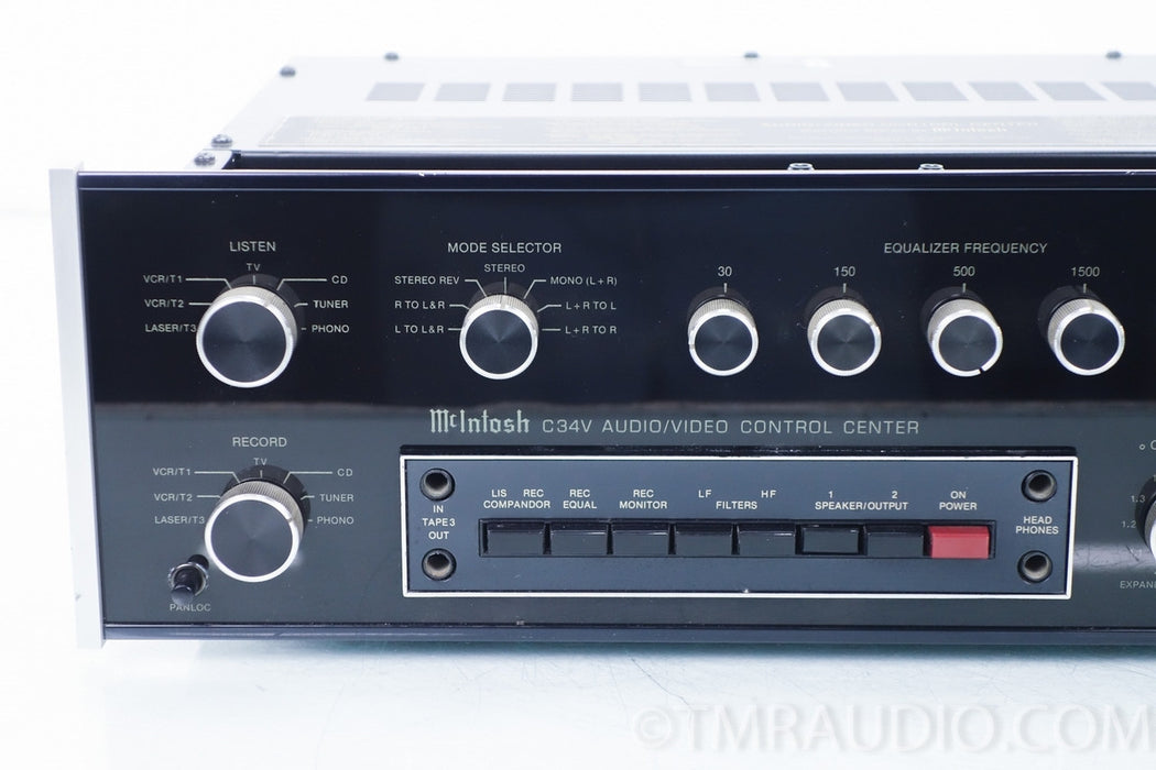 McIntosh C34v Stereo Preamplifier / Preamp