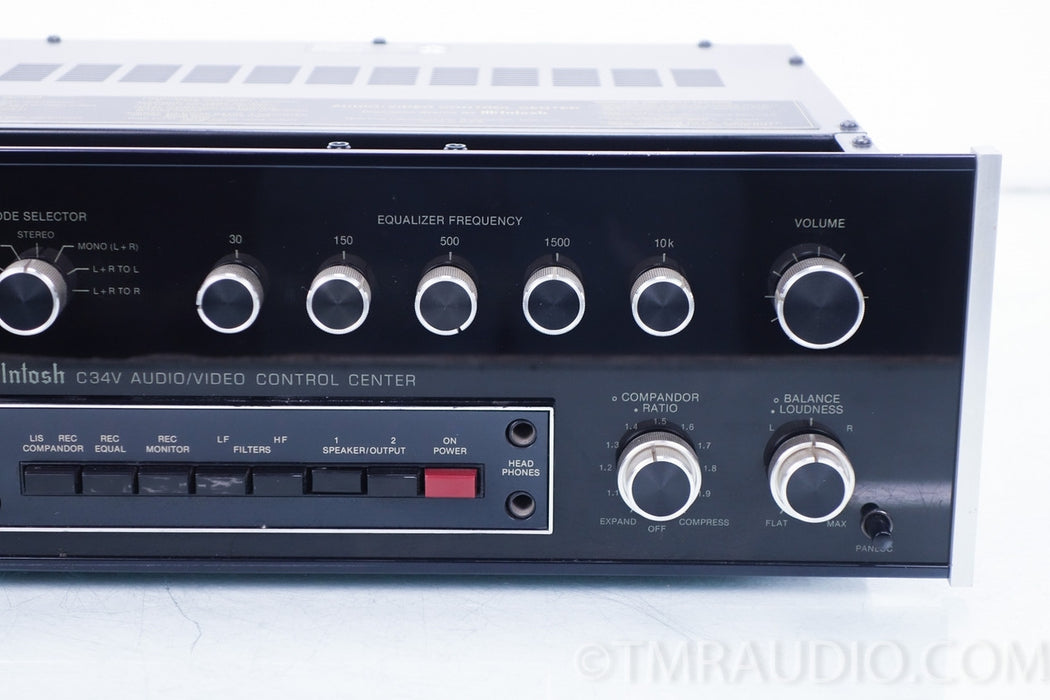McIntosh C34v Stereo Preamplifier / Preamp