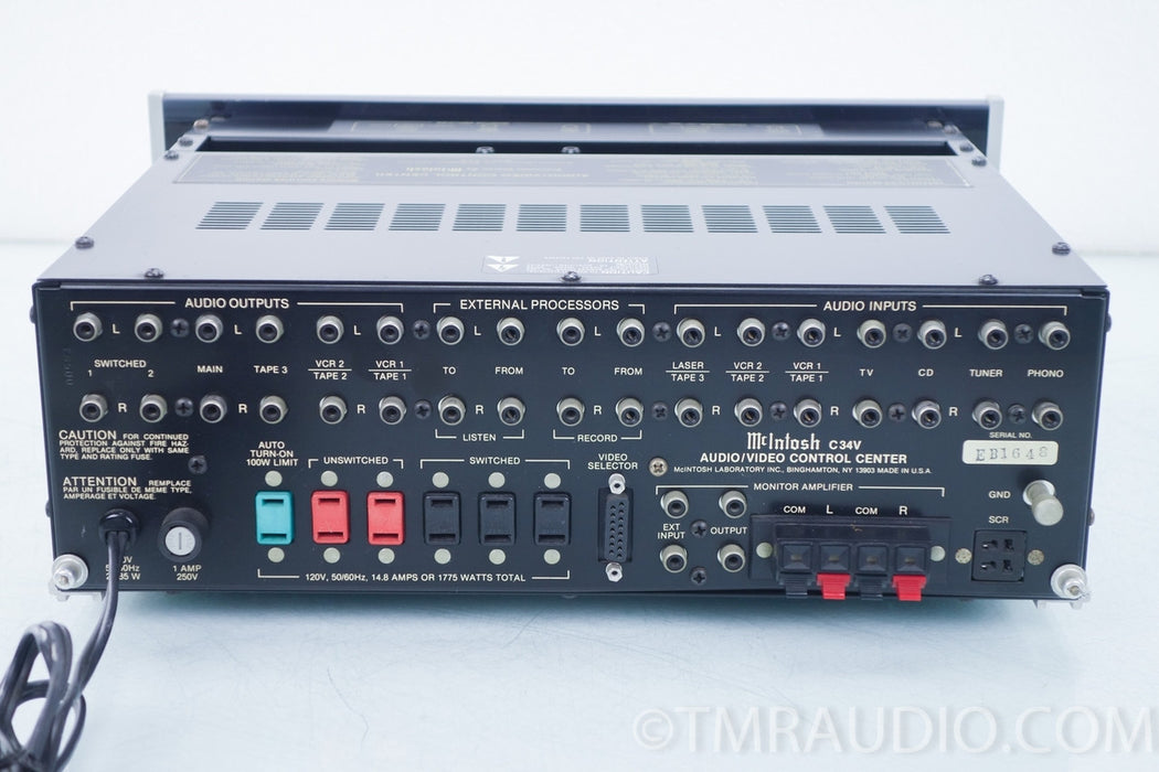 McIntosh C34v Stereo Preamplifier / Preamp