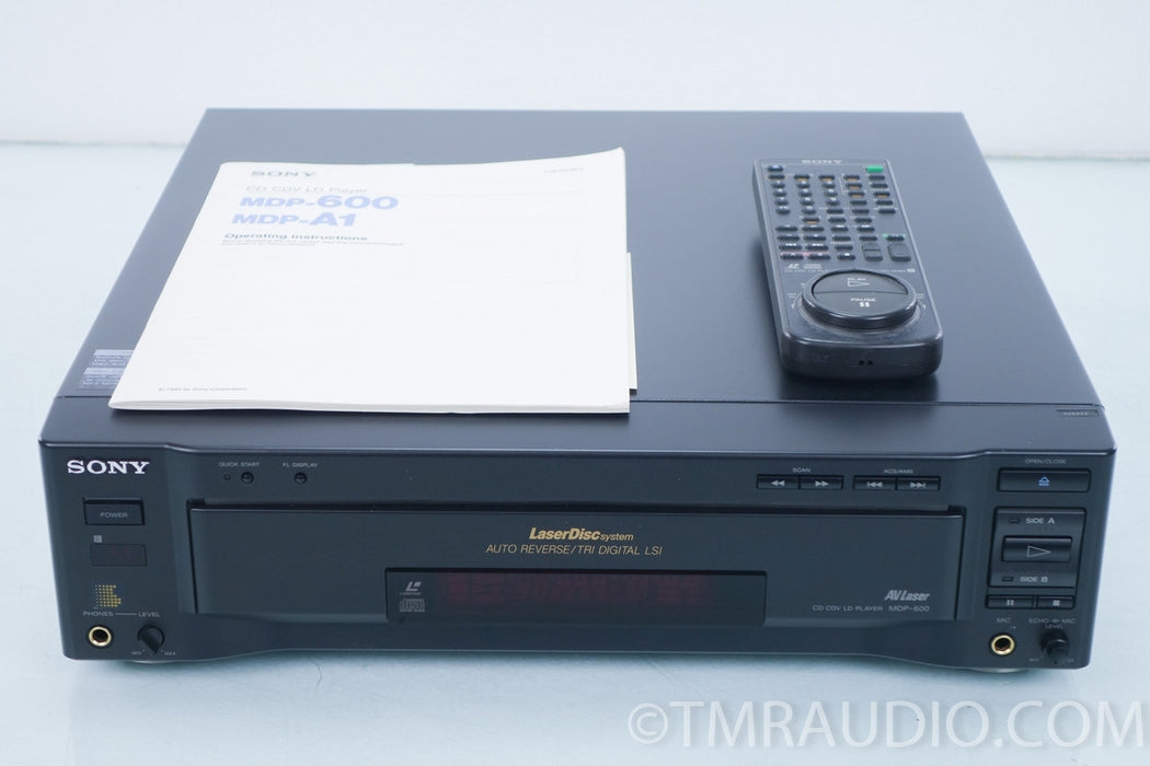 Sony MDP-600 LaserDisc LD, CD Player