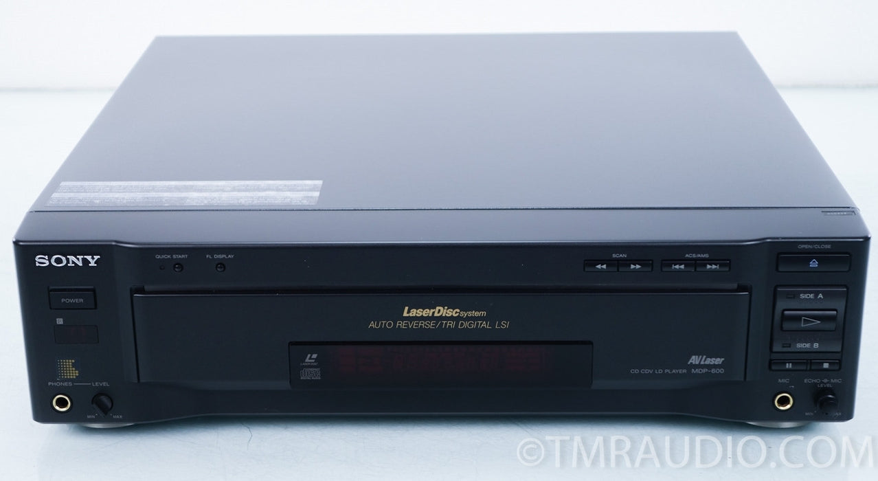 Sony MDP-600 LaserDisc LD, CD Player