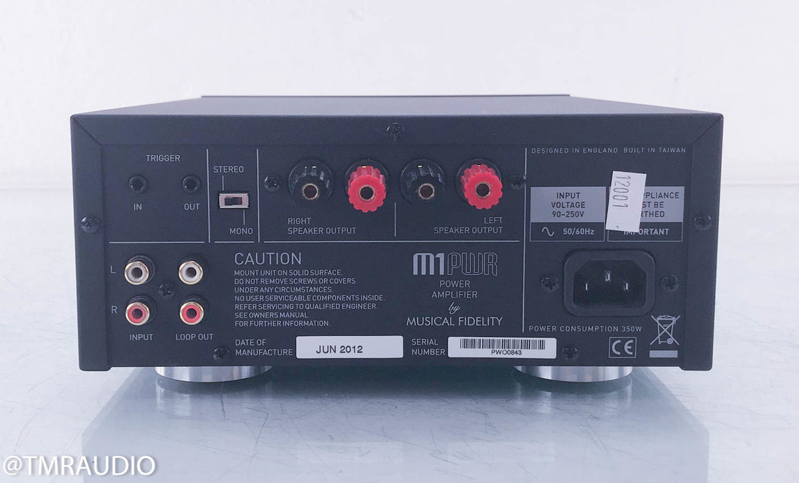 Musical Fidelity M1PWR Stereo Power Amplifier