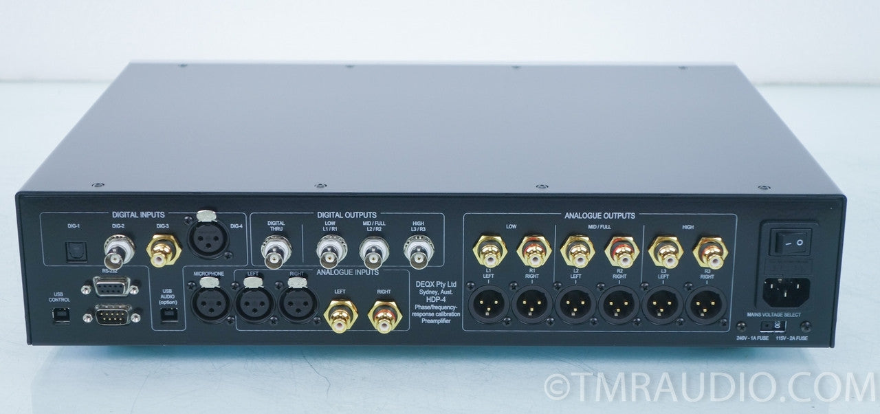 DEQX HDP-4 Preamplifier / Processor w/ USB