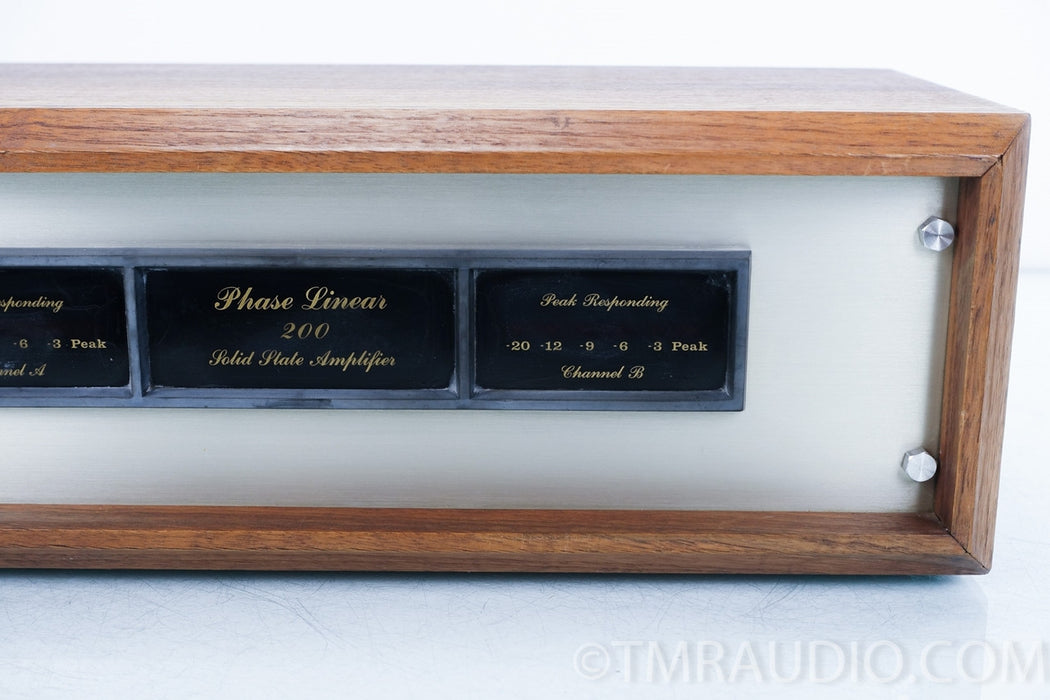 Phase Linear 200 Vintage Power Amplifier