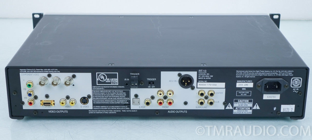 Lexicon RT-10 CD / SACD / DVD Player