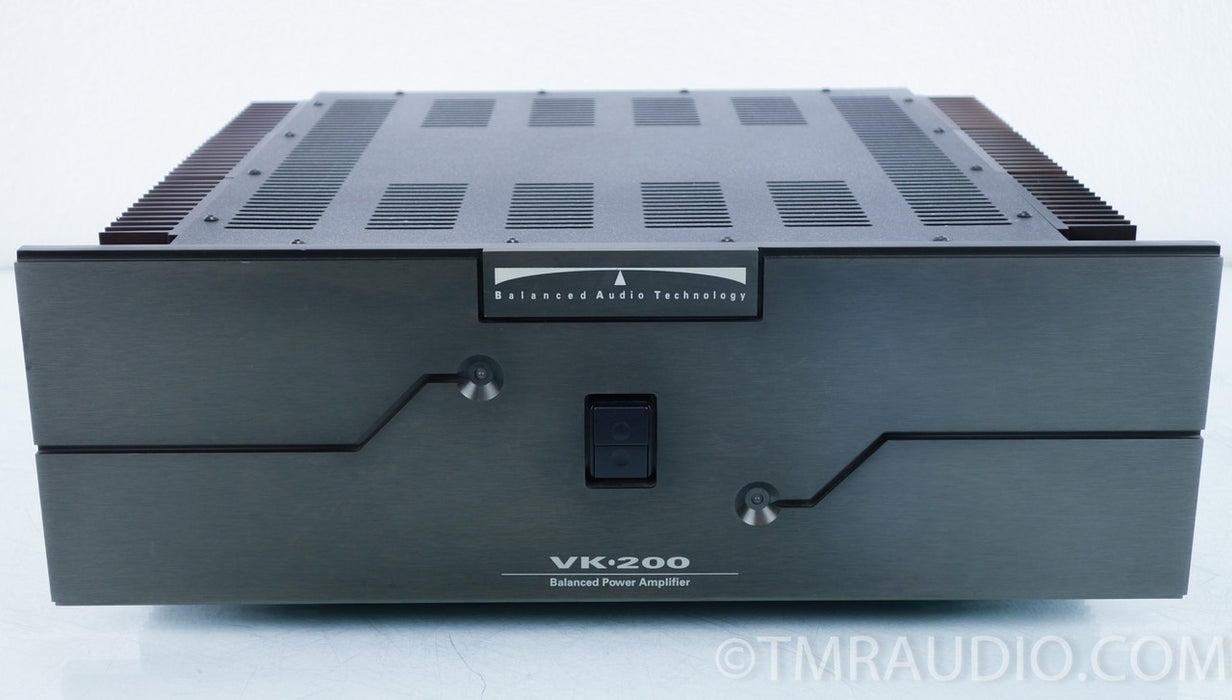Balanced Audio Technology VK-200 Power Amplifier with 1 meter Prelude Power Cable
